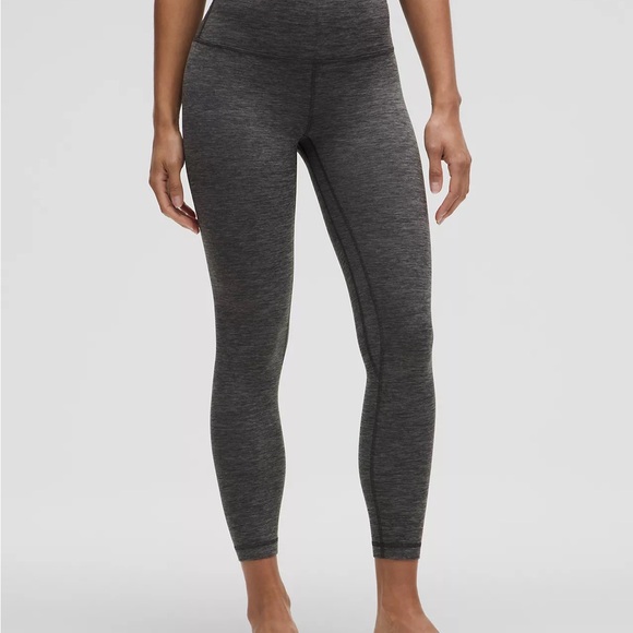 NWOT lululemon Align Leggings in Heathered Gray Graphite - Picture 1 of 4